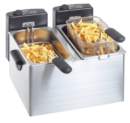 Bartscher A165112 Doble Independiente 8L 4400W Acero Inoxidable - Freidora (8 L, Doble, Acero Inoxidable, Independiente, 4400 W, 6,5 kg) Bartscher A165112 Doble Independiente 8L 4400W Acero Inoxidable - Freidora (8 L, Doble, Acero Inoxidable, Independiente, 4400 W, 6,5 kg)
