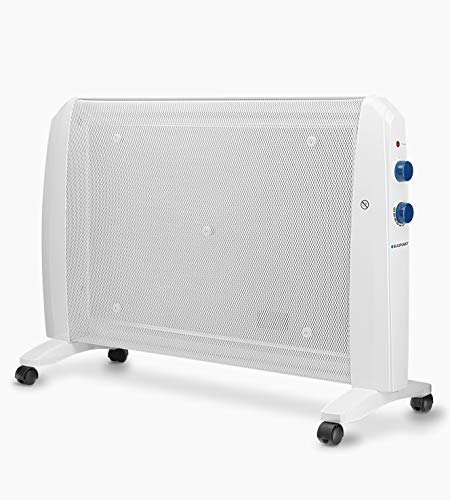 Blaupunkt BP1007 - Radiador De Mica 2000w con 2 Niveles De Potencia: 1000w - 2000w. Interruptor Antivuelco, Termostato Regulable De Temperatura Ambiente y Protección contra Sobrecalentamiento. Blaupunkt BP1007 - Radiador De Mica 2000w con 2 Niveles De Potencia: 1000w - 2000w. Interruptor Antivuelco, Termostato Regulable De Temperatura Ambiente y Protección contra Sobrecalentamiento.