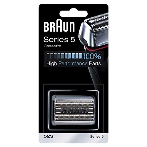 Braun Cassette 52S - Recambio para afeitadora eléctrica hombre, compatible con generación actual de Series 5 y antigua