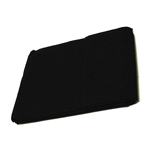 Cablematic - Fondo de tela de 450x300 cm de color negro