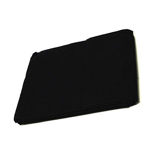 Cablematic - Fondo de tela de 600x600 cm de color negro