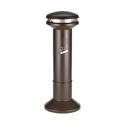 Ceniceros de Pie Suelo de exterior Cenicero de cigarrillos a prueba de viento de ceniza papeleras ceniceros soporte del piso de acero inoxidable Patio Jardín cilíndrico vertical ceniceros H41inchs Ceniceros de Pie Suelo de exterior Cenicero de cigarrillos a prueba de viento de ceniza papeleras ceniceros soporte del piso de acero inoxidable Patio Jardín cilíndrico vertical ceniceros H41inchs