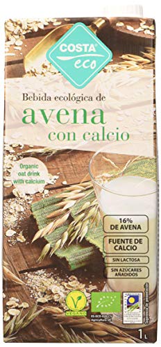 Costa Eco - Bebida Ecológica de Avena, 6 x 1L
