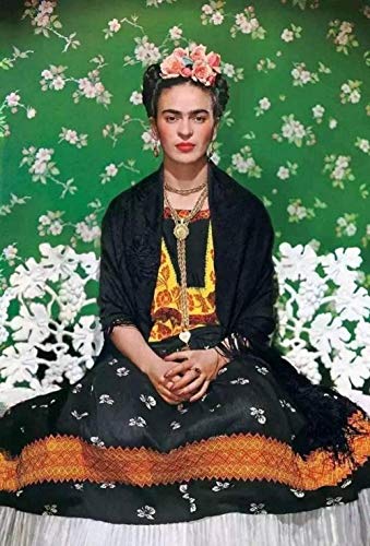 CRYUN 5D DIY diamante pintura hecha a mano mosaico muebles kits de regalo decoración del hogar-Frida Kahlo 40x50cm sin marco-Los 30x40cm