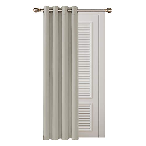 Deconovo Cortinas Salon Opacas con Aislamiento Térmico para Habitación 1 Pieza con Ojales 132 x 160 cm Beige Claro Deconovo Cortinas Salon Opacas con Aislamiento Térmico para Habitación 1 Pieza con Ojales 132 x 160 cm Beige Claro