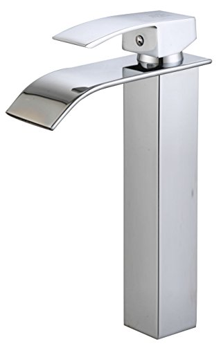 DP Grifería - Grifo monomando de lavabo alto efecto cascada ,modelo Eneldo DP Grifería - Grifo monomando de lavabo alto efecto cascada ,modelo Eneldo