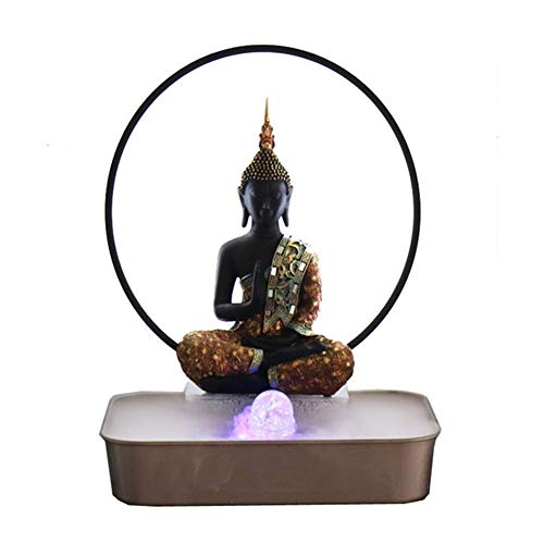 Farolas Fuente De Interior De Buda Tailandés con Bola De Cristal Y Atomizador, Adornos De Cascada De Feng Shui, Lámpara De Mesa, Regalos Creativos De Cumpleaños, Ideal para Oficina, Sala De Estar, Do Farolas Fuente De Interior De Buda Tailandés con Bola De Cristal Y Atomizador, Adornos De Cascada De Feng Shui, Lámpara De Mesa, Regalos Creativos De Cumpleaños, Ideal para Oficina, Sala De Estar, Do