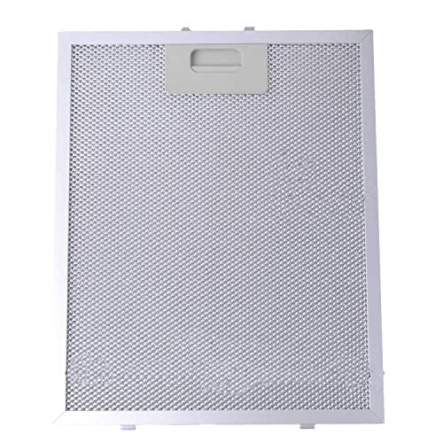 Filtro de Grasa Universal para Campana Extractora de Cocina por Poweka (Plata, 320 x 260 mm)