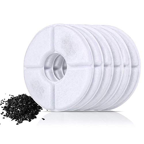Filtros para Fuentes de Agua Gato/Perro, 6 PCS Filtro de Carbón para Gatos Fuente para Bebedero Gatos, Filtros de Repuesto de Fuentes de Mascotas Filtros para Fuentes de Agua Gato/Perro, 6 PCS Filtro de Carbón para Gatos Fuente para Bebedero Gatos, Filtros de Repuesto de Fuentes de Mascotas