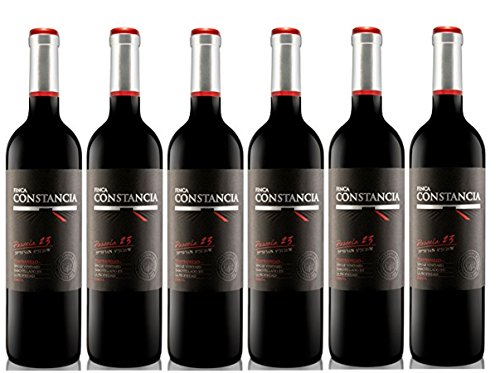 Finca Constancia Parcela 23 Tempranillo - Vino Tinto V.T. Castilla - 6 Paquetes de 750 ml - Total: 4500 ml