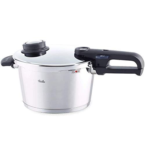 Fissler vitavit Premium - Olla a presión de inducción (6 L, diámetro de 22 cm), olla de vapor de acero inoxidable, 2 niveles de cocción, apilable, todos los tipos de cocina), color plateado Fissler vitavit Premium - Olla a presión de inducción (6 L, diámetro de 22 cm), olla de vapor de acero inoxidable, 2 niveles de cocción, apilable, todos los tipos de cocina), color plateado