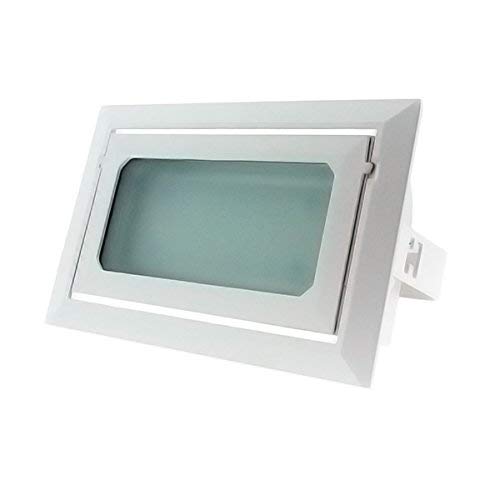 Foco proyector LED rectangular empotrable de 36W en blanco frio, calido o neutro. (BLANCO FRIO 6500K)