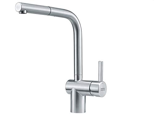 Franke 115.0521.439 - Grifo para fregadero de cocina (acero inoxidable), color gris Franke 115.0521.439 - Grifo para fregadero de cocina (acero inoxidable), color gris