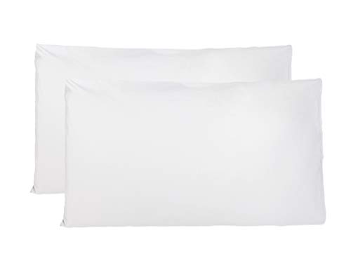 Funda Almohada 50x80 cm de algodón 100%, Transpirable sin Cremallera, Juego de 2 Fundas Almohadas 50x75 cm, Made in Italy Funda Almohada 50x80 cm de algodón 100%, Transpirable sin Cremallera, Juego de 2 Fundas Almohadas 50x75 cm, Made in Italy