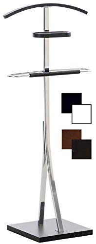 Galán De Noche Navan Hecho En Metal Cromado I Perchero De Pie para Dormitorio Moderno I Perchero Unisex 109x46x30 cm I Color:, Color:Negro Galán De Noche Navan Hecho En Metal Cromado I Perchero De Pie para Dormitorio Moderno I Perchero Unisex 109x46x30 cm I Color:, Color:Negro