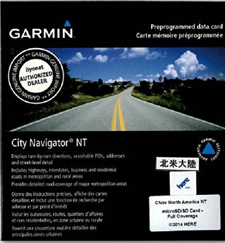 Garmin City Navigator NT - Mapa para GPS de Norteamérica