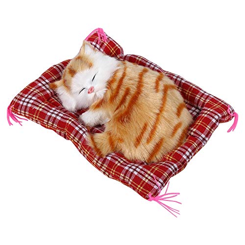 Gatito de peluche, felpa y juguete de plástico para gatos ideal para almacenamiento Juguete con sonido de gatito Perfecto como juguetes para niños(Yellow stamp will call) Gatito de peluche, felpa y juguete de plástico para gatos ideal para almacenamiento Juguete con sonido de gatito Perfecto como juguetes para niños(Yellow stamp will call)