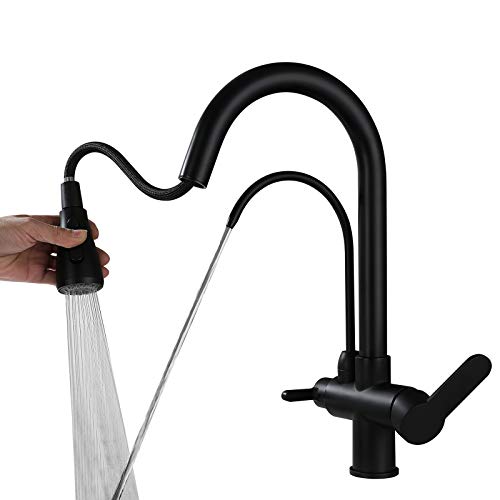 grifo cocina osmosis negro extraible grifos de cocina fregadero laton Grifo de Cocina 3 Vías Ósmosis, 10 Años Garantía-Negro grifo cocina osmosis negro extraible grifos de cocina fregadero laton Grifo de Cocina 3 Vías Ósmosis, 10 Años Garantía-Negro
