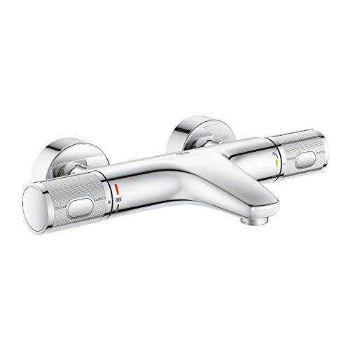 Grohe Grohtherm 1000 Performance - Grifo mezclador termostático exterior para bañera Grohe Grohtherm 1000 Performance - Grifo mezclador termostático exterior para bañera