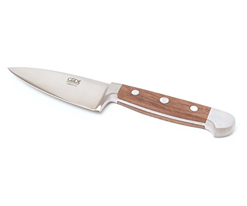 Güde - Cuchillo para queso duro (forjado, doble cazo), mango de madera de nogal americano, multicolor, talla única