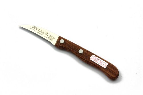 Güde Cuchillo pelador para adultos, serie Sigma, mango de madera noble, multicolor, tamaño único