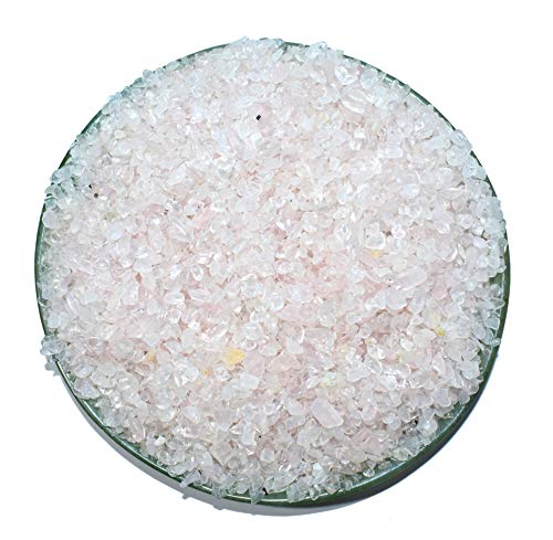 Healings4u Granules Rose Quartz 100 Gm Natural Healing Reiki Crystal Chakra Balancing Vastu Stone