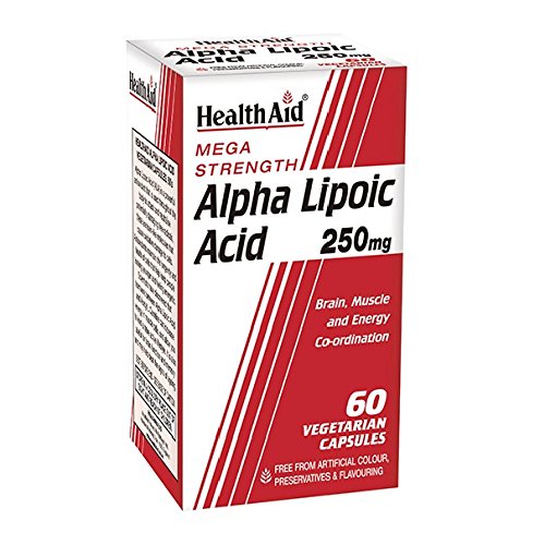 Health Aid Alpha Lipoic Acid 250mg, 60 Vegitapas