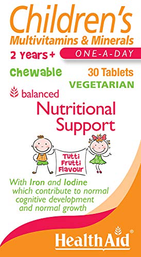HealthAid Children's MultiVitamin + Minerals - 30 Tablets