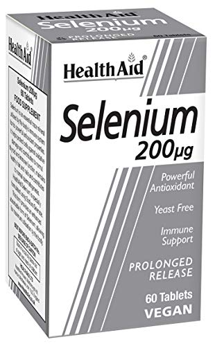 HealthAid Selenium 200ug - Prolong Release - 60 Tablets
