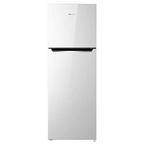 Hisense RT326N4DW1 - Frigorífico Dos Puertas Total No Frost, Clase A+, Color Blanco, Capacidad 251 L Netos, Tirador integrado, Puertas Reversibles, Congelador 4 estrellas, Silencioso 42 dB