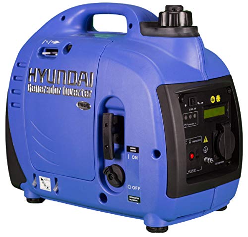 Hyundai HY-HY1000SI-PRO Generador Gasolina Inverter, Azul Y Negro, Mediano