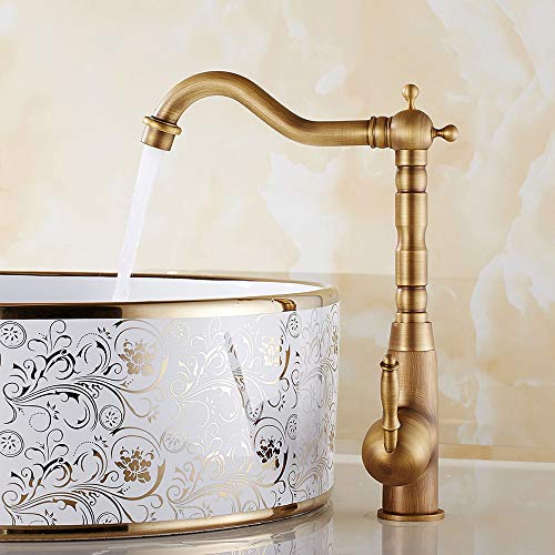 Iraza Grifo Lavabo Vintage Retro Estilo Antiguo,2 Funciones,Grifo de Cuenca Rústico Baño o Cocina (Antiguo) Iraza Grifo Lavabo Vintage Retro Estilo Antiguo,2 Funciones,Grifo de Cuenca Rústico Baño o Cocina (Antiguo)