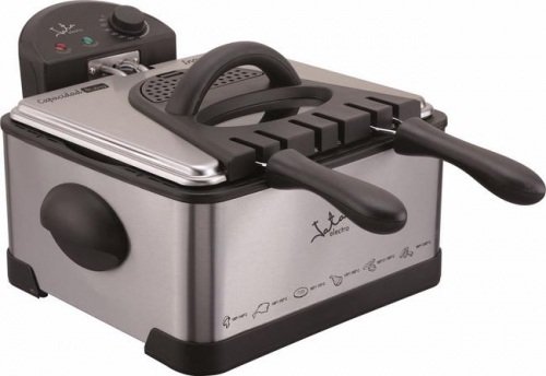 Jata FR700 Freidora, 2000 W, 0 Decibelios, Acero Inoxidable Jata FR700 Freidora, 2000 W, 0 Decibelios, Acero Inoxidable