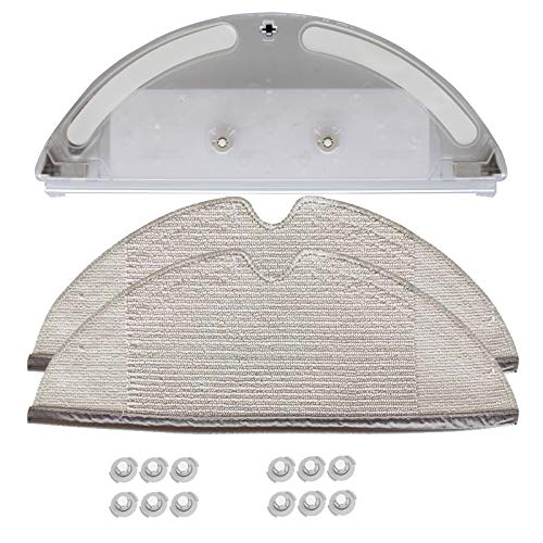 Kit de piezas de repuesto para XIAOMI Roborock S50 S51 S55 T61 accesorio para aspiradora de reabastecimiento, incluye 1 tanque de agua, 2 trapos para fregona 12 filtro de tanque de agua Kit de piezas de repuesto para XIAOMI Roborock S50 S51 S55 T61 accesorio para aspiradora de reabastecimiento, incluye 1 tanque de agua, 2 trapos para fregona 12 filtro de tanque de agua