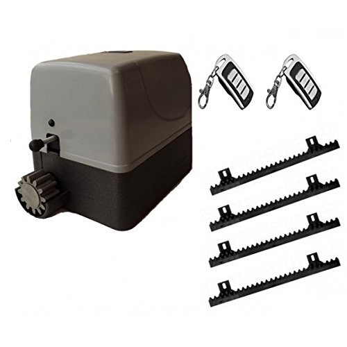 KIT Motor puerta cancela corredera VDS Geko 400kg, 220v, para automatizar puertas y cancelas correderas de uso residencial, parking, garaje, cochera, alta calidad con 2 mandos modelo TX4 rolling code