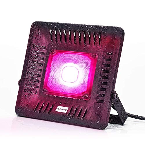 Lámpara de Plantas Espectro Completo Lámparas de Interior Bozily 150w COB Luz para Plantas IP67 a Prueba de Agua Lamparas LED Cultivo, Lámpara de Crecimiento para Plantas de Interior