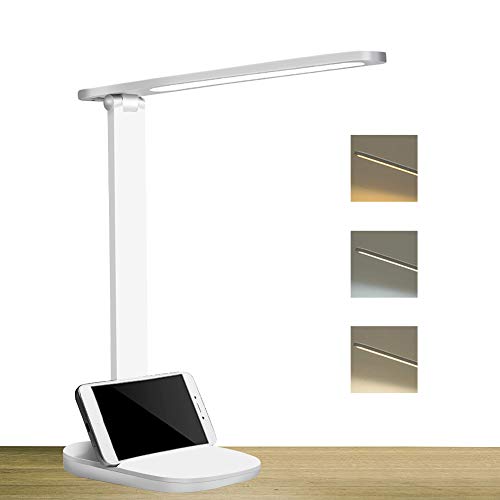 Lámpara Escritorio LED,Lámpara de Mesa Flexo de Escritorio 3 Niveles de Brillo 3 Modos,USB Recargable Lámpara de Escritorio Control Táctil Bajo Consumo Plegable Luz para Leer,Estudiar,Cuidado de ojos Lámpara Escritorio LED,Lámpara de Mesa Flexo de Escritorio 3 Niveles de Brillo 3 Modos,USB Recargable Lámpara de Escritorio Control Táctil Bajo Consumo Plegable Luz para Leer,Estudiar,Cuidado de ojos