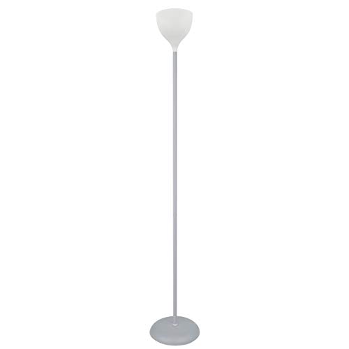 Lámpara pie TAMAL metal gris con foco acrílico blanco. Flexible, ideal para lectura. Casquillo E-27. 180x23(base) cm- Nila Decoración. Lámpara pie TAMAL metal gris con foco acrílico blanco. Flexible, ideal para lectura. Casquillo E-27. 180x23(base) cm- Nila Decoración.