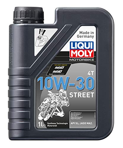 Liqui Moly 2526 - Aceite de motor, 4T, 10W-30, Calle, Booklet, 1 l
