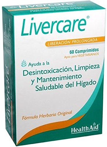 Livercare 60 comprimidos de 1,4 g. de Health Aid Livercare 60 comprimidos de 1,4 g. de Health Aid