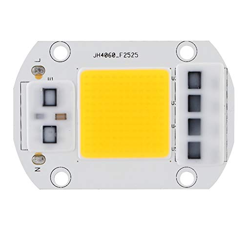 Longzhuo Chip LED de Alta Potencia, 100W 220V Fuente de luz COB de Alto Voltaje Blanco cálido Chip LED de Alta Potencia para iluminación de tráfico