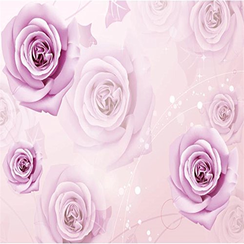 Lqwx Papel Tapiz De Casas Habitación De Matrimonio Habitación Romántica Tv Fondo Modelos 3D Violeta Rosas Papel Tapiz-350cmX245cm Lqwx Papel Tapiz De Casas Habitación De Matrimonio Habitación Romántica Tv Fondo Modelos 3D Violeta Rosas Papel Tapiz-350cmX245cm