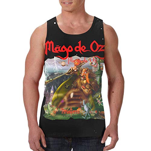Mago De Oz Finisterra de los Hombres Classic Waistcoat Camisetas sin Mangas T-Shirt