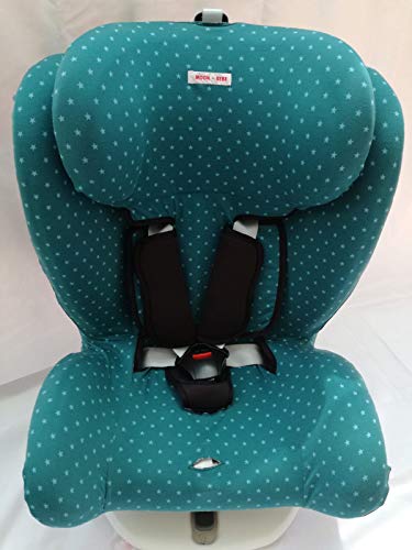 MOON-BEBE FUNDA PARA Star Ibaby - Silla de coche grupo 0+/1/2/3 Baby Auto Fix Noe (GREEN)