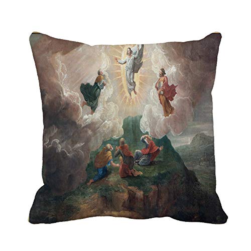 N\A Throw Pillow Cover Brujas Bélgica 12 de Junio La Transfiguración del Señor Funda de Almohada Funda de Almohada Cuadrada Decorativa para el hogar Funda de cojín
