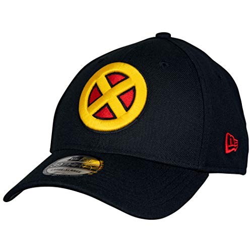 New Era Marvel X-Men Symbol 39Thirty Gorra ajustada con el símbolo negro y amarillo - negro - S/M