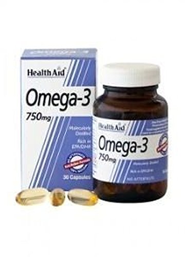 Omega 3 60 cápsulas de 750 mg de Health Aid