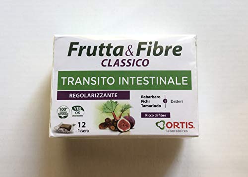 Ortis Fruta & Fibra Clasico 12 Cub 12 Cubos Masticables 300 g
