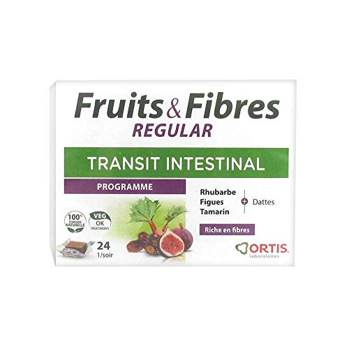 Ortis Frutas & Fibras Clasico 24 Cub 24 Cubos Masticables 300 g