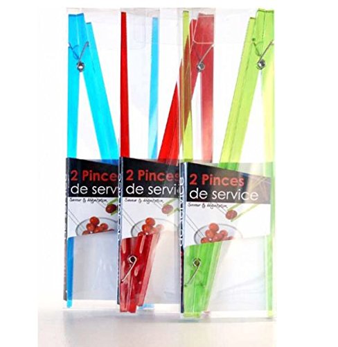 Palillos chinos con forma de pinza – Juego de 2 unidades varios colores Palillos chinos con forma de pinza – Juego de 2 unidades varios colores